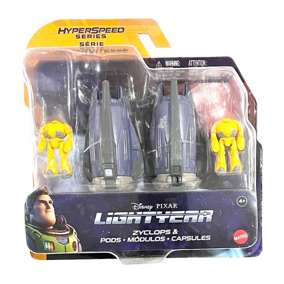 Disney Pixar Lightyear Zyclops & Pods Mini Action Figure Toys New - Picture 1 of 2